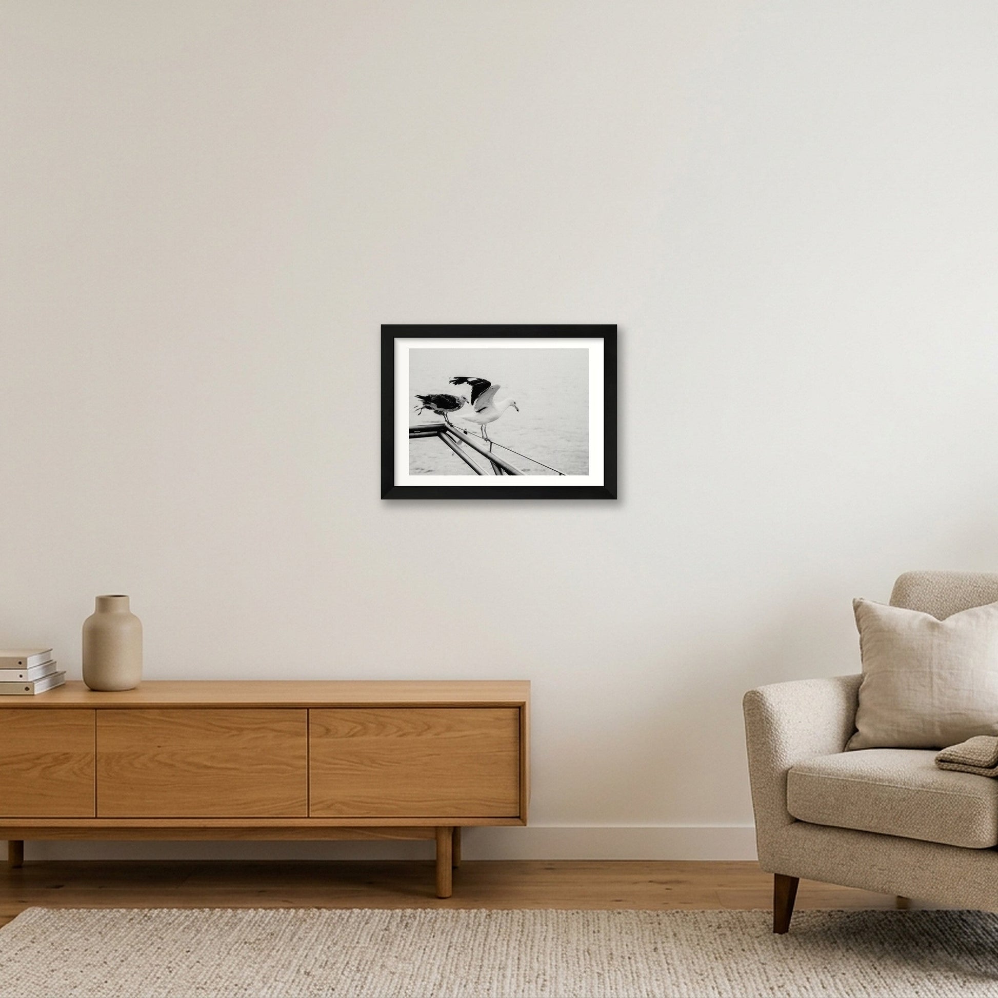 494 — A4 (30×21cm, 12×8") Black Frame