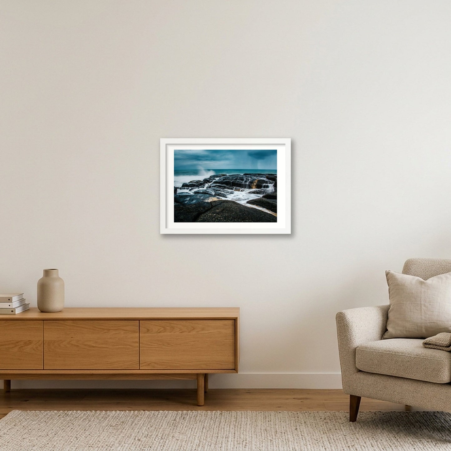 477 — A3 (42×30cm, 17×12") White Frame