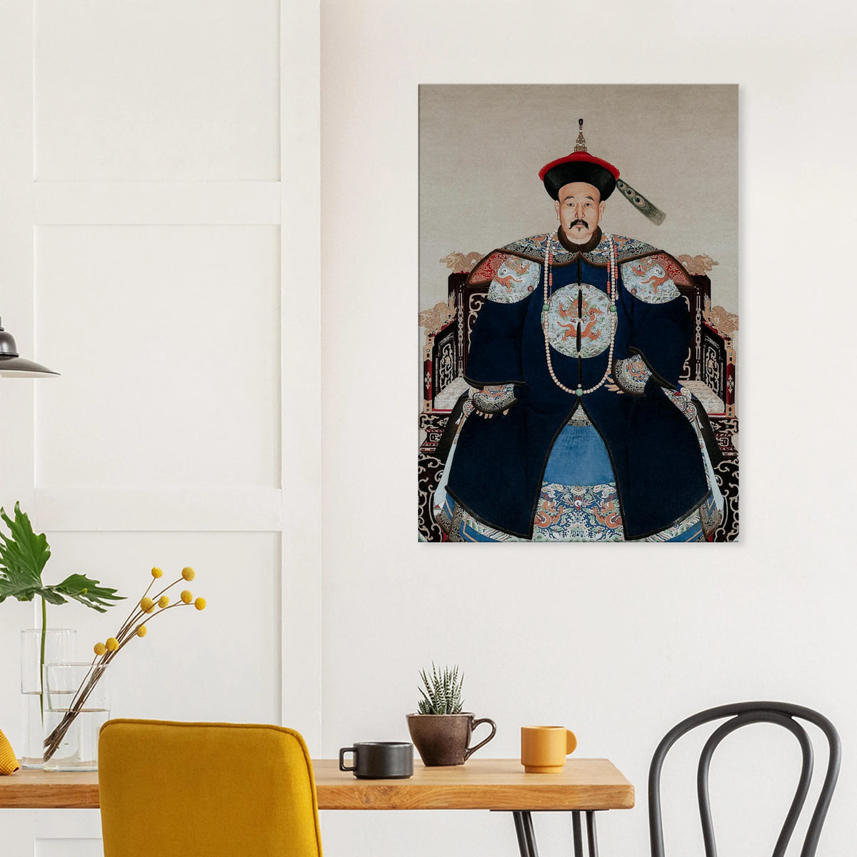 Chinese Imperial Portrait Wall Art Canvas Print Canvas Print wall art image 9