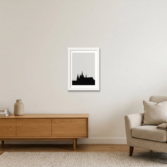 469 — A4 (21×30cm, 8×12") White Frame
