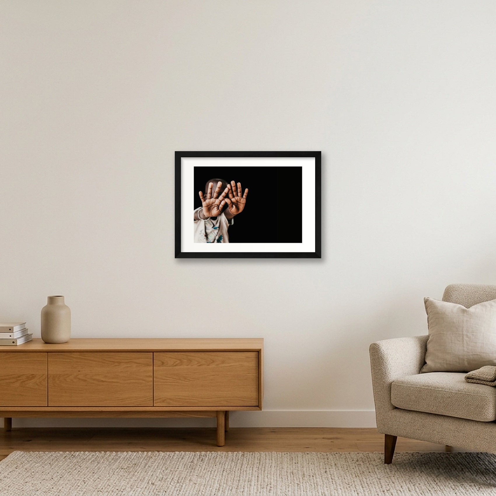 131  — A3 (42×30cm, 17×12") Black Frame