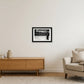 1889 — A4 (30×21cm, 12×8") Black Frame