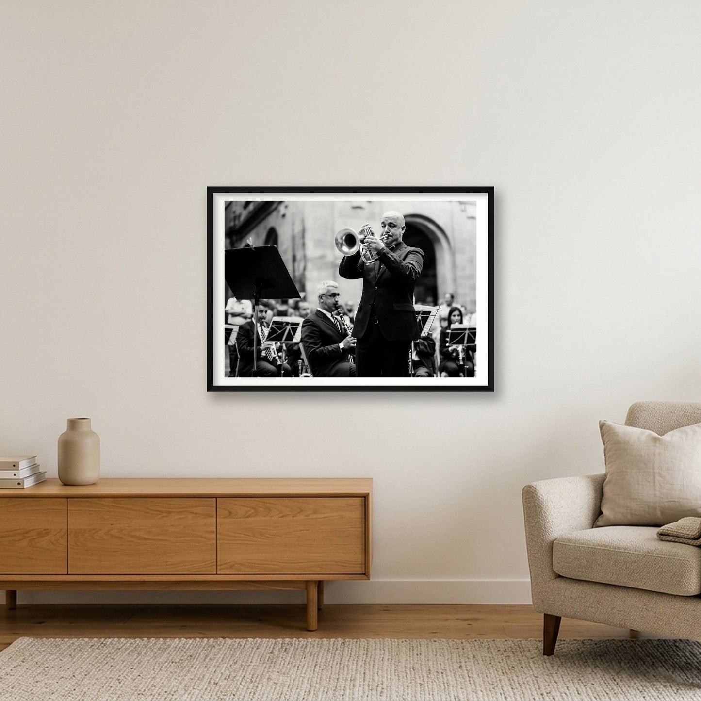 1918 — 84×59cm, 33×23" Black Frame