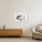 494 — A3 (42×30cm, 17×12") White Frame