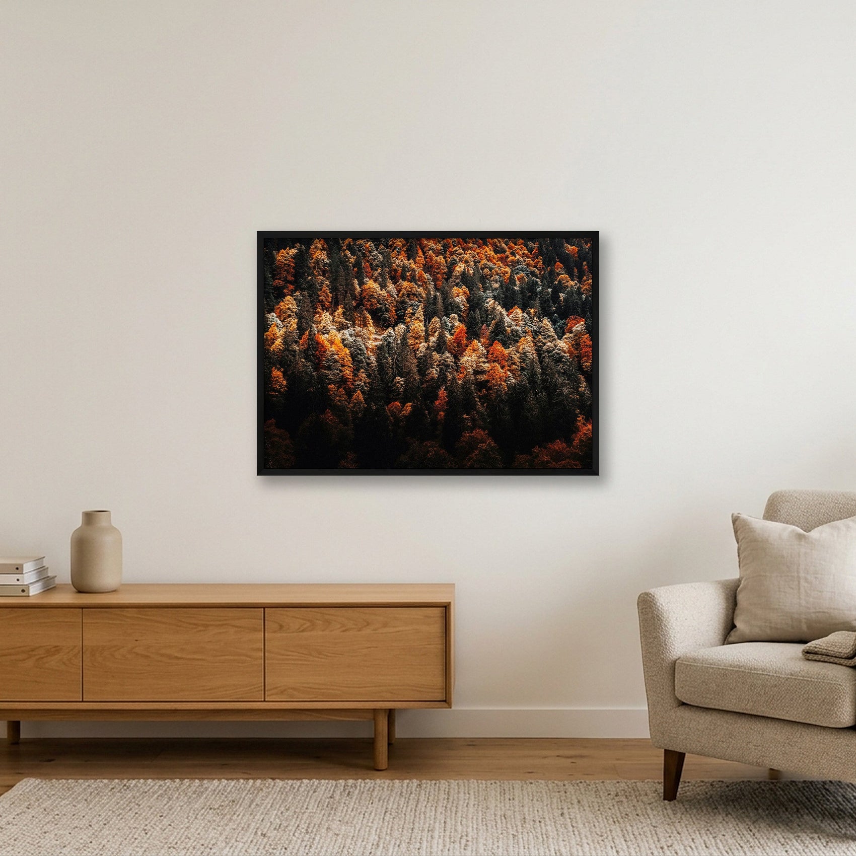 15 — 84×59cm, 33×23" Black Frame
