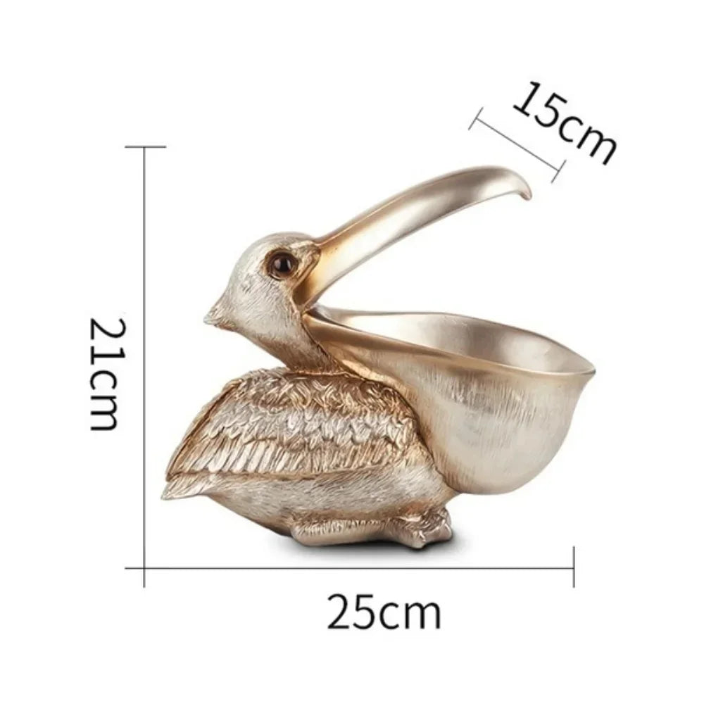champagne toucan storage sculpture alternate detail and styling image