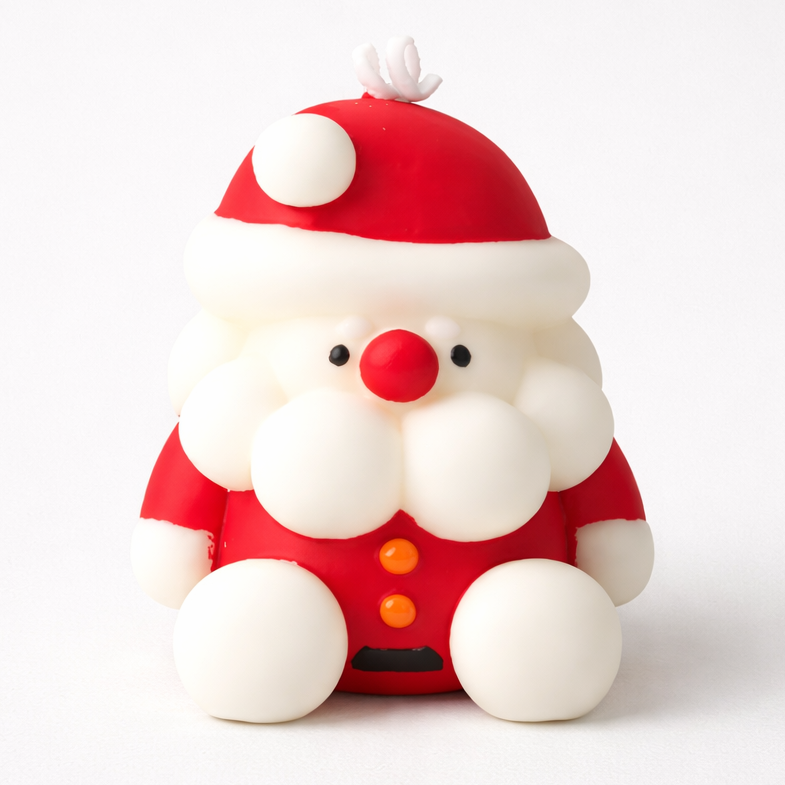 Christmas candles - holiday decorations, soy wax, burning time 8-12