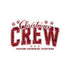 Christmas Crew Sticker Gift For Wife Glitter Vinyl Decal Holiday Laptop Journal Accent Stocking