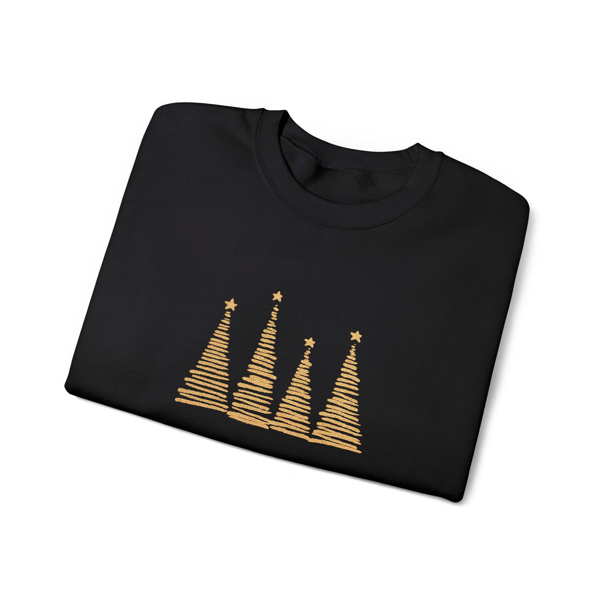 Christmas Four Trees Sweatshirt Gift For Girlfriend Holiday Crewneck Seasonal Winter Present For Mom – product image 3