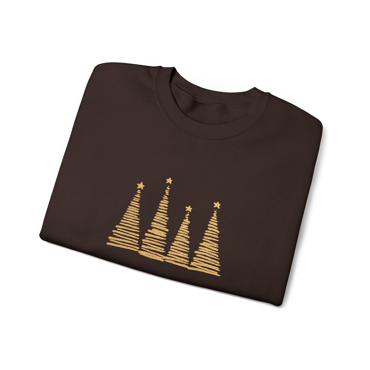 Christmas Four Trees Sweatshirt Gift For Girlfriend Holiday Crewneck Seasonal Winter Present For Mom – product image 5