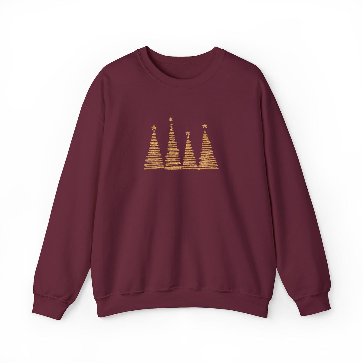 Christmas Four Trees Sweatshirt Gift For Girlfriend Holiday Crewneck Seasonal Winter Present For Mom – product image 7