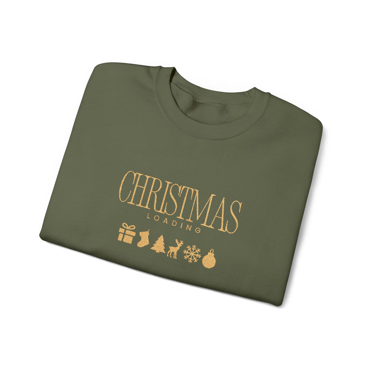 Christmas Loading Sweatshirt Gift For Wife Holiday Crewneck Seasonal Winter Present For Sister Modern – product image 6