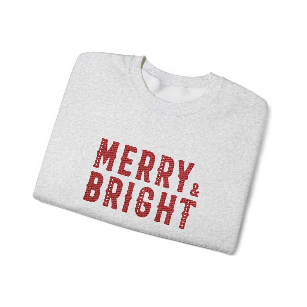 Christmas Sweater Embroidered Crewneck For Matching Family Christmas Sweatshirt Cozy Christmas – product image 9