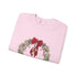 Christmas Wreath Sweatshirt Gift For Mom Holiday Crewneck Seasonal Winter Present For Sister Classic – product image 3