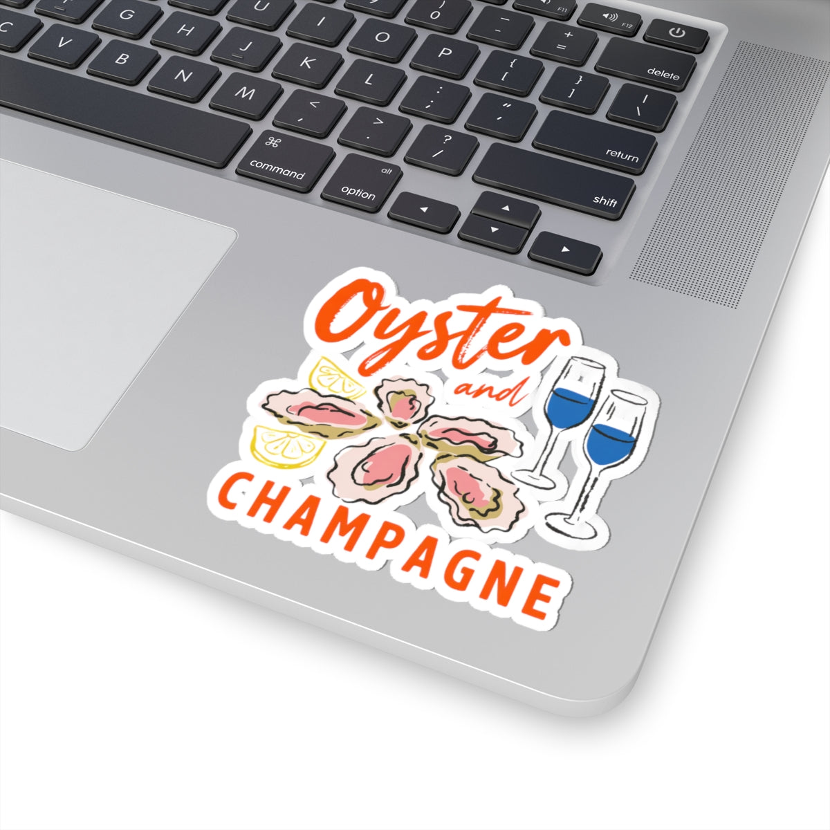 Coastal Foodie Sticker Seafood Lover Gift Brunch Party Decal Gourmet Kitchen Accessory Coastal Dinner – product image 2