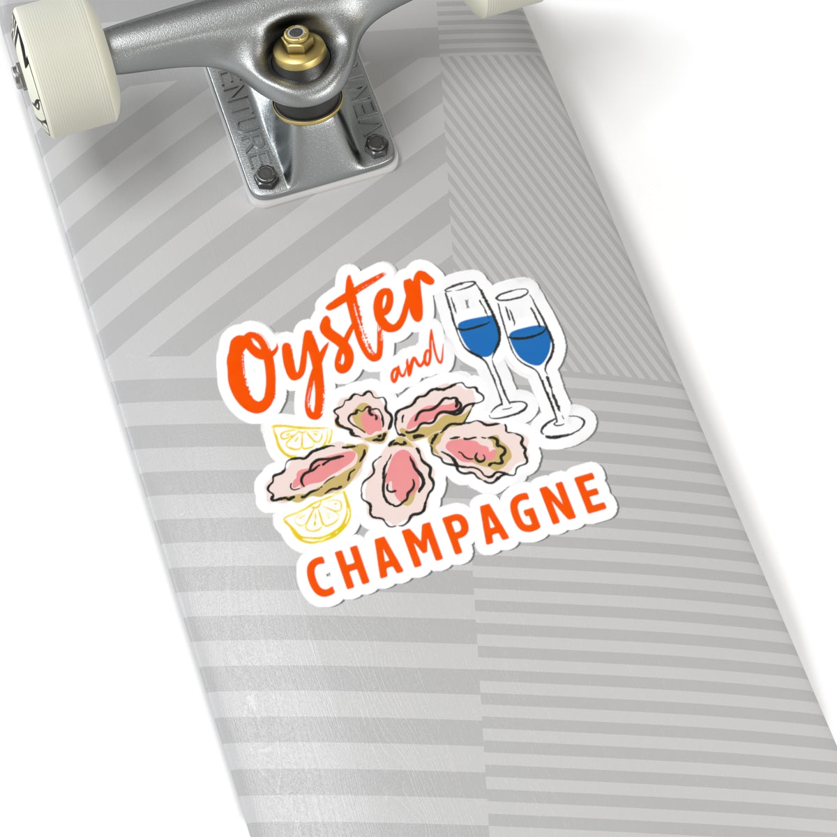 Coastal Foodie Sticker Seafood Lover Gift Brunch Party Decal Gourmet Kitchen Accessory Coastal Dinner – product image 3
