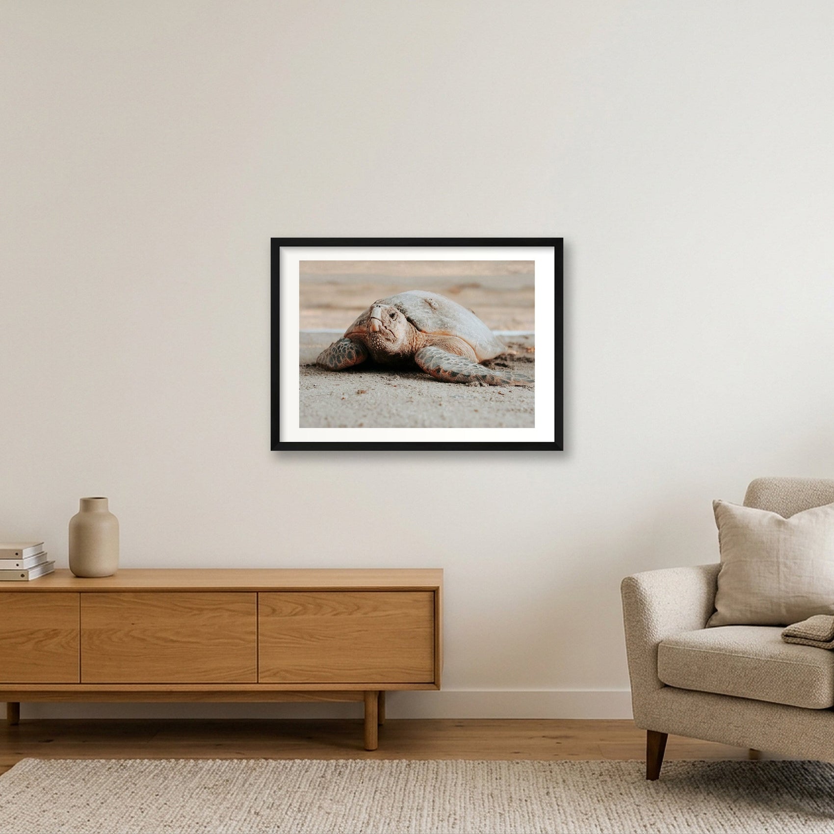 467 — 59×42cm, 23×17" Black Frame