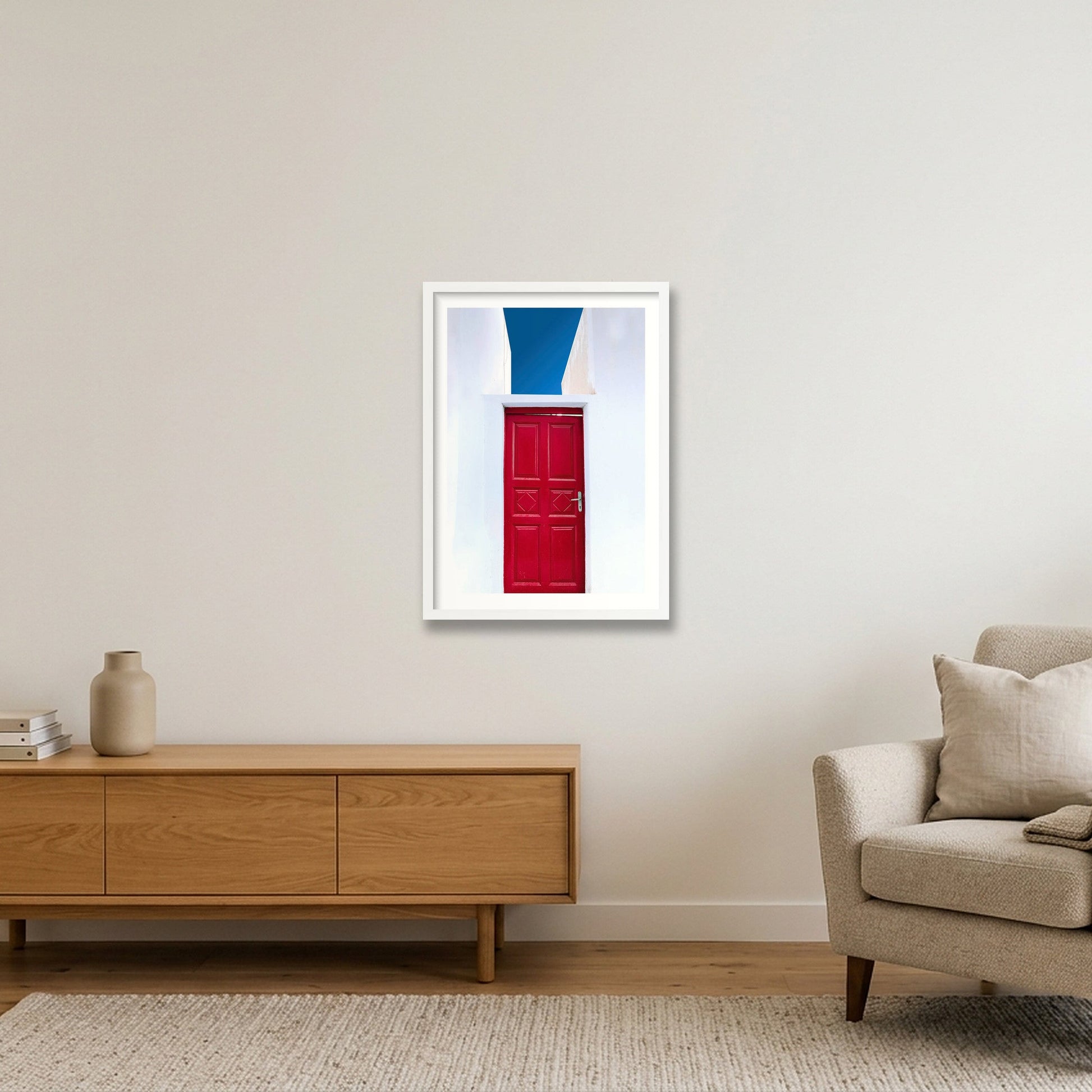 21 — 42×59cm, 17×23" White Frame