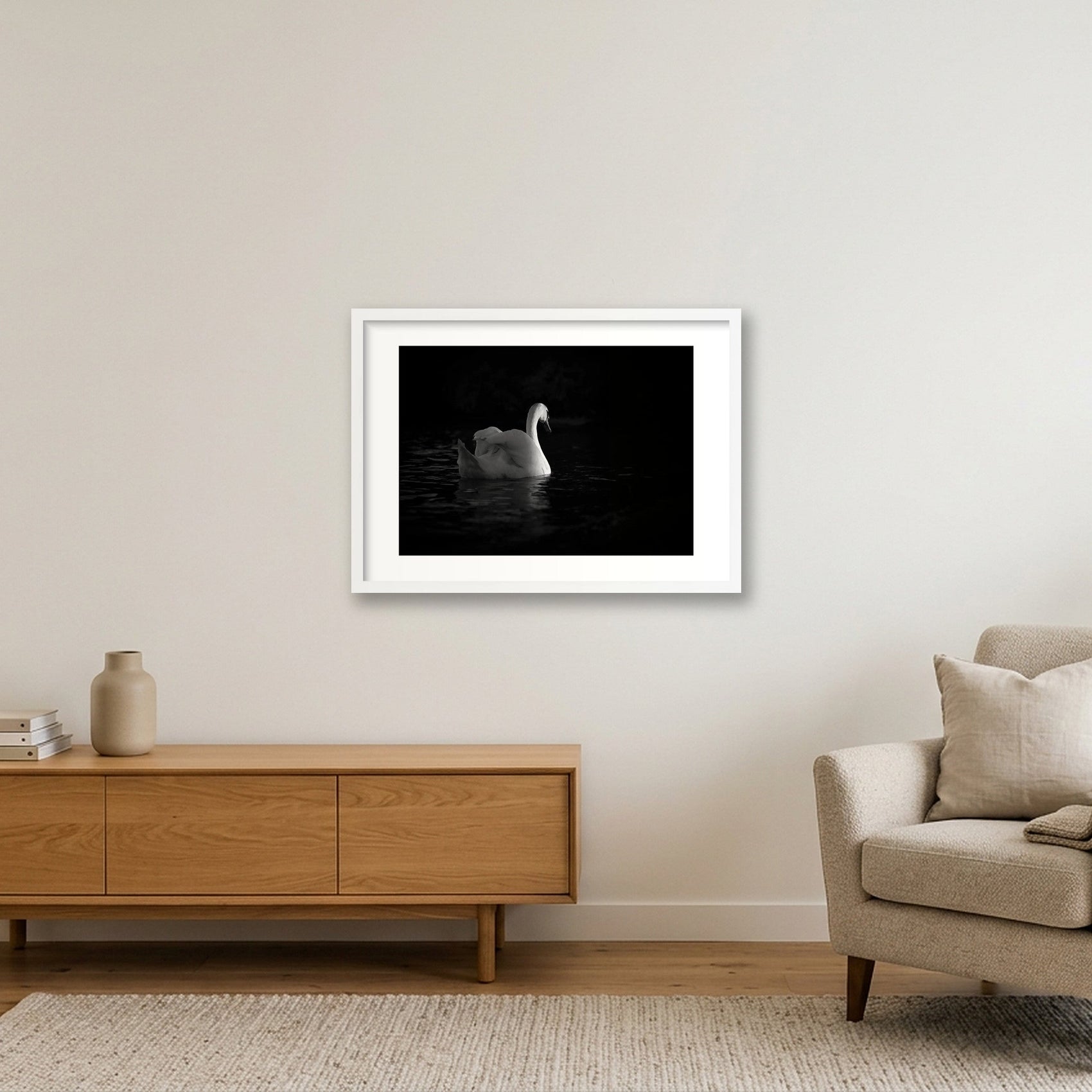 32 — 59×42cm, 23×17" White Frame