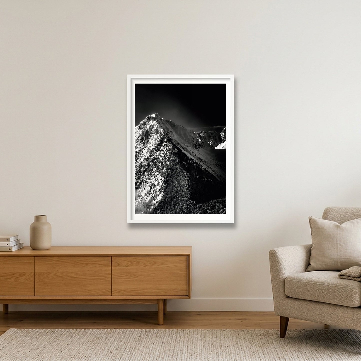 438 — 59×84cm, 23×33" White Frame