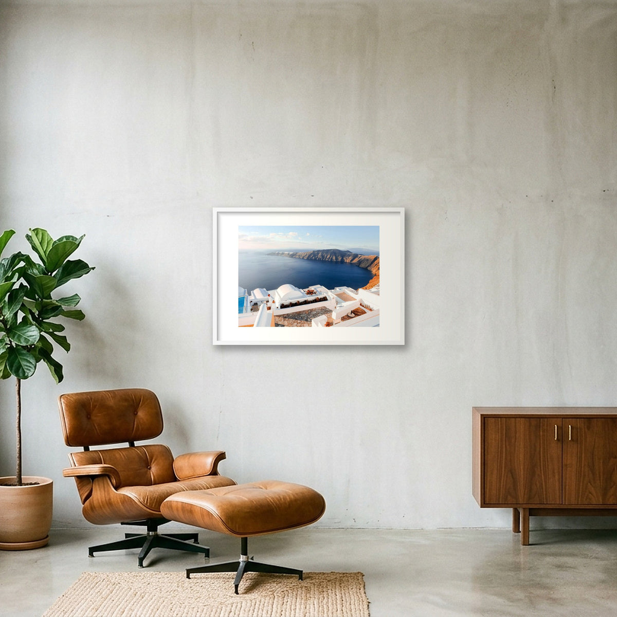 563 — 84×59cm, 33×23" White Frame