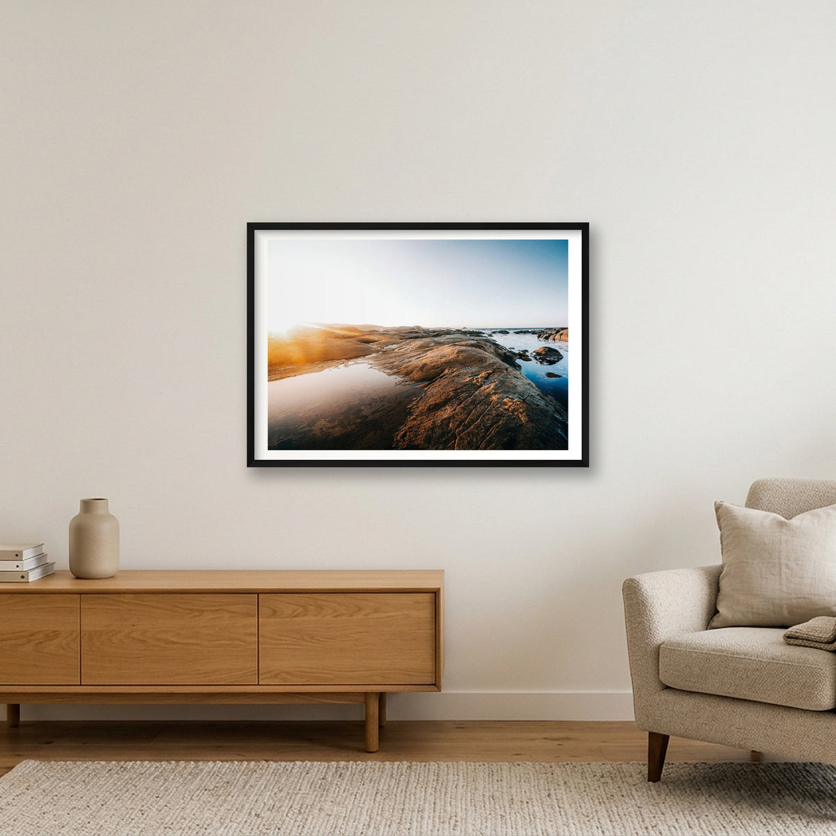 Cape Columbine fine art photograph South Africa Rocky, print #452 by Kzara Visual