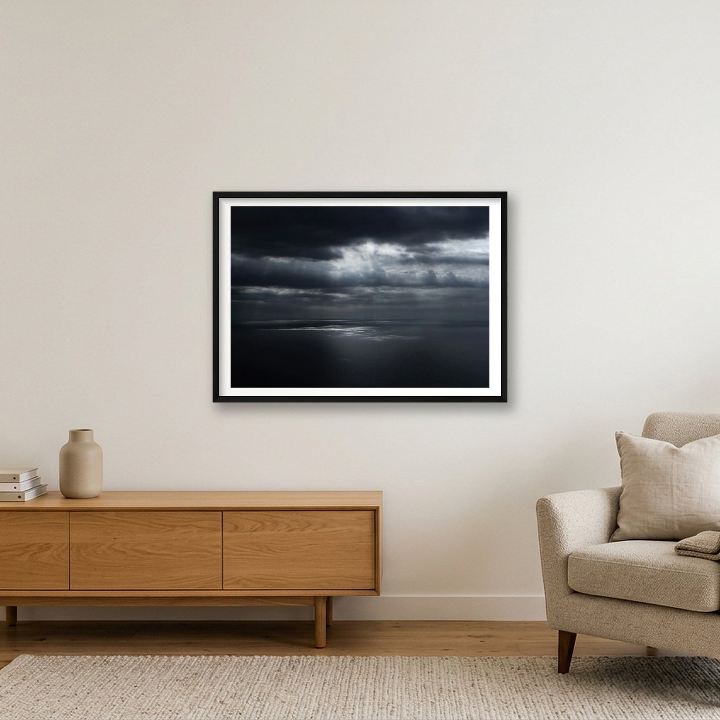 488 — 84×59cm, 33×23" Black Frame