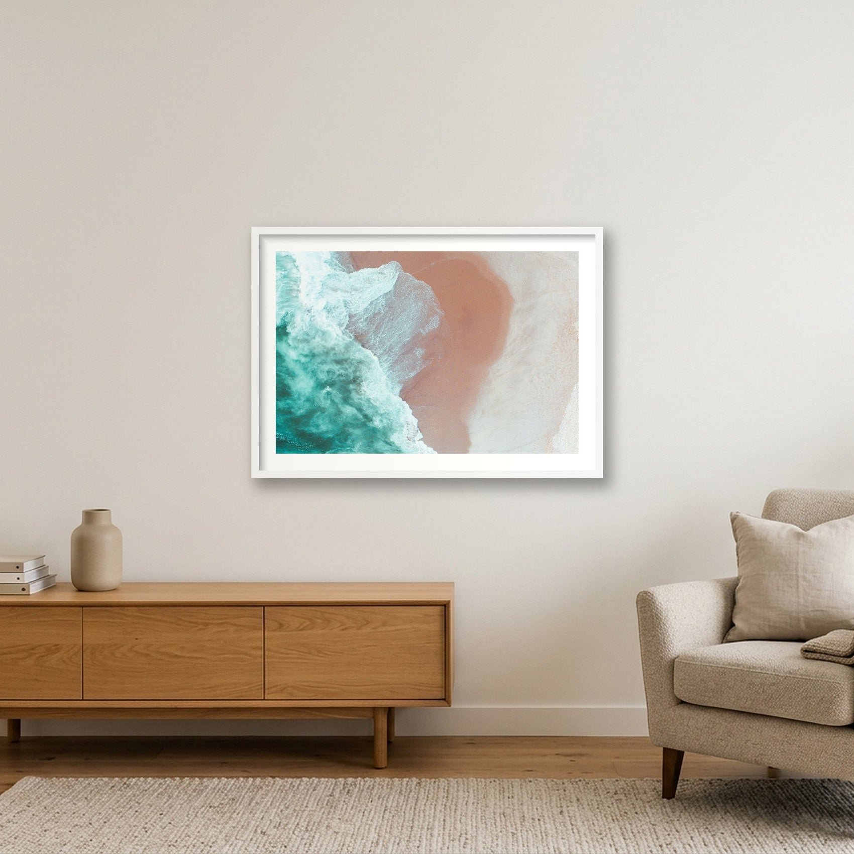 17 — 84×59cm, 33×23" White Frame