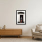 90 — 30×45cm, 12×18" Black Frame
