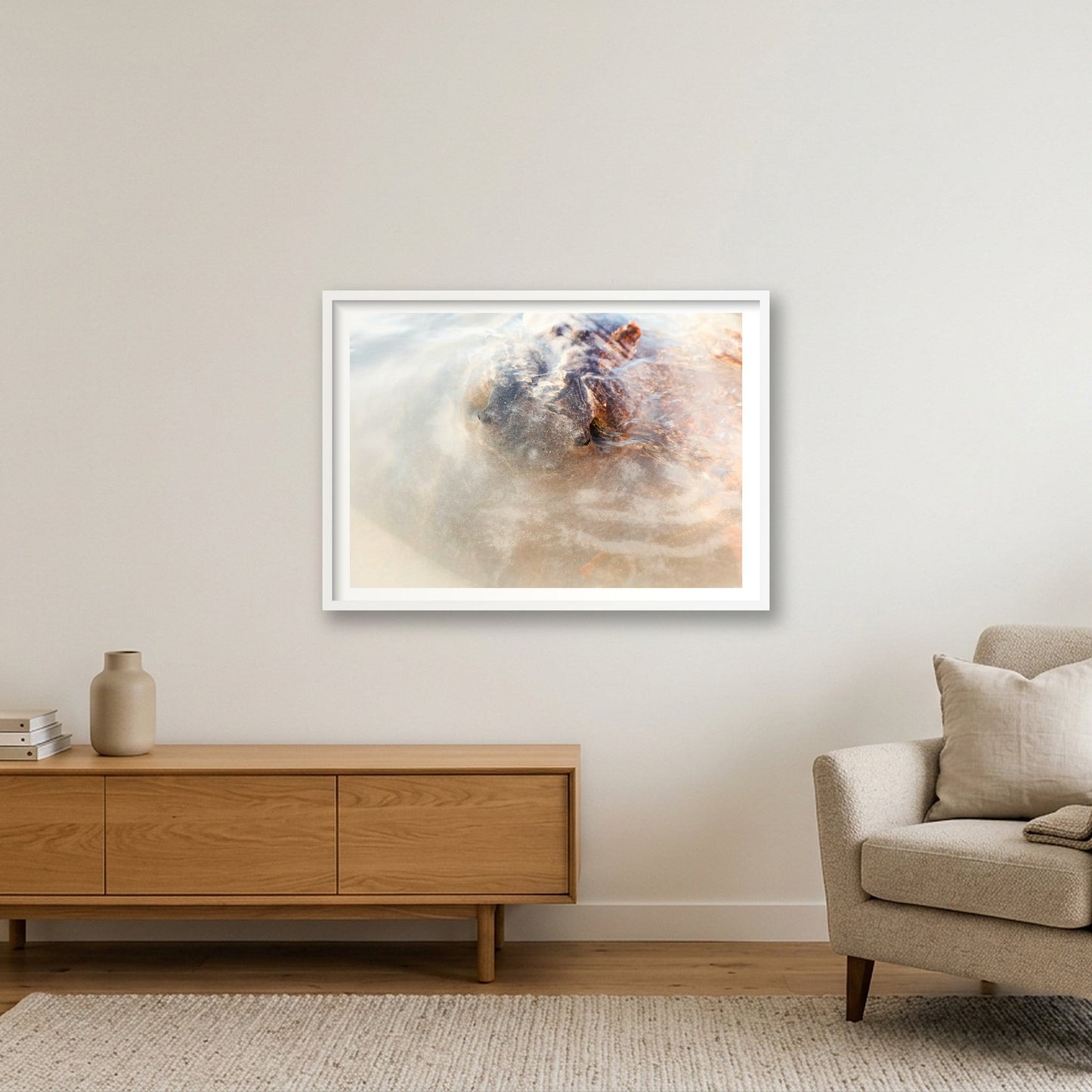 461 — 84×59cm, 33×23" White Frame