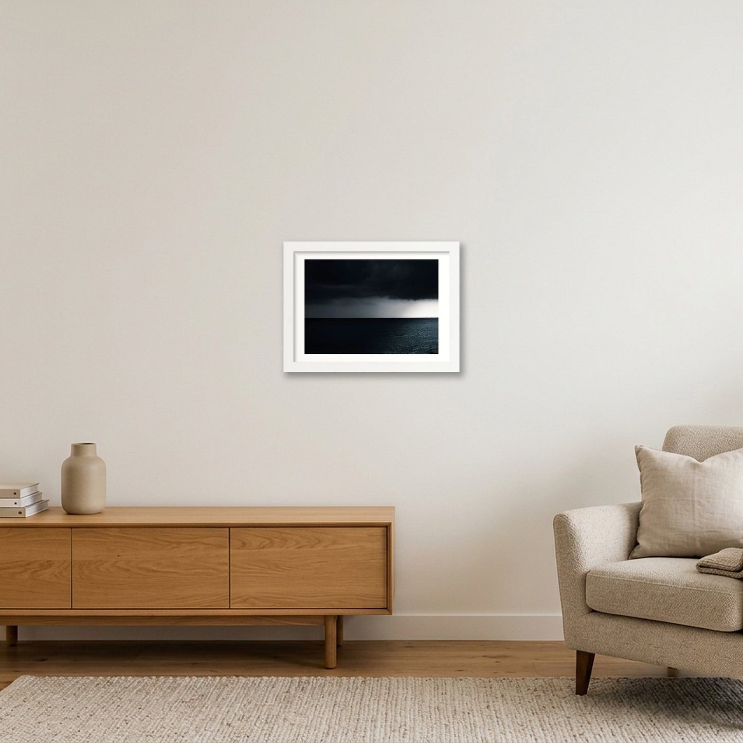 463  — A4 (30×21cm, 12×8") White Frame