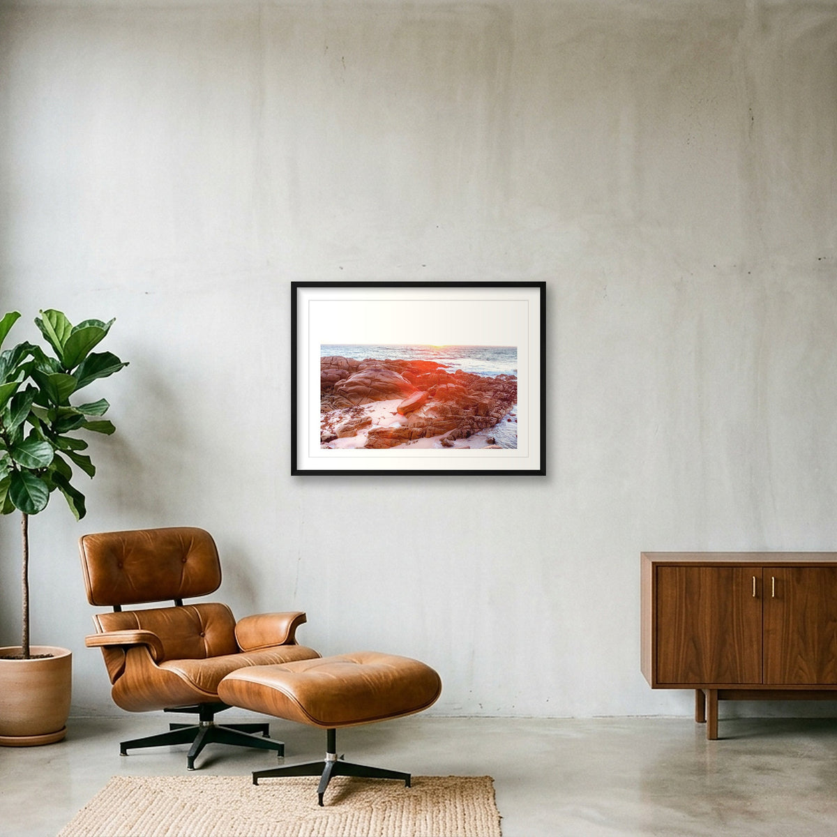 1161  — 80×60cm, 31×24" Black Frame