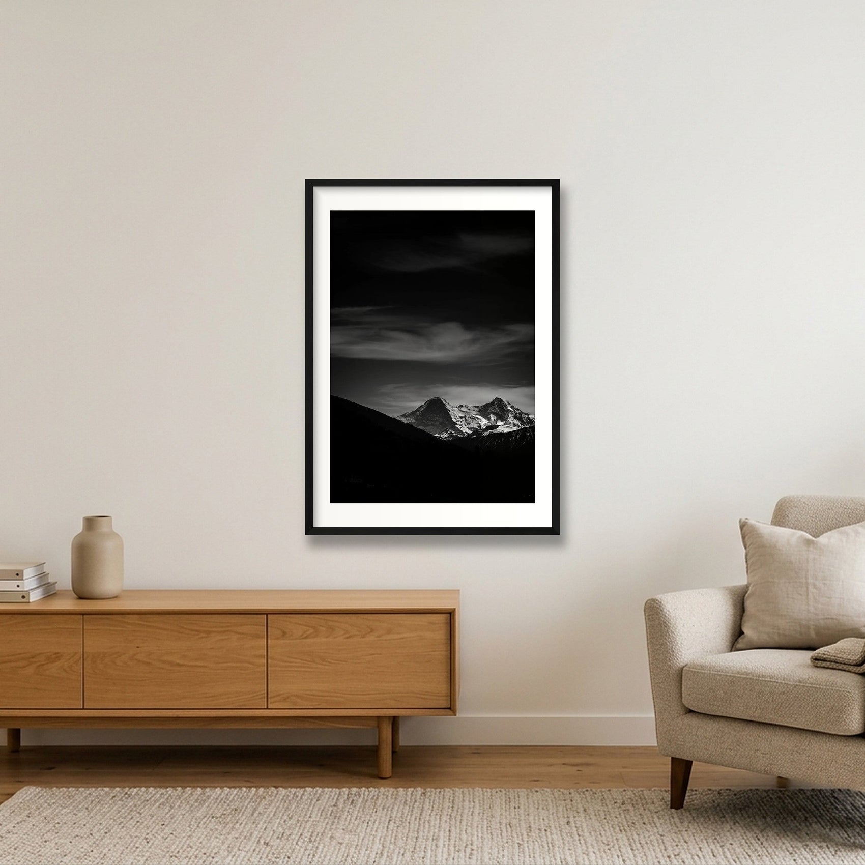 92 — 59×84cm, 23×33" Black Frame
