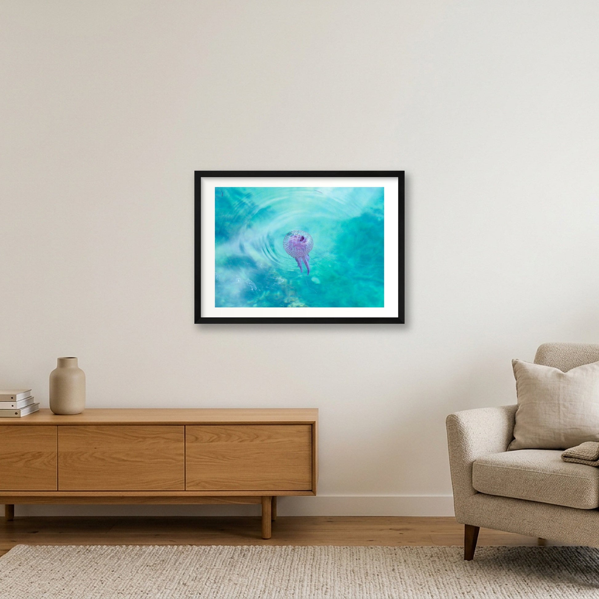 442 — 59×42cm, 23×17" Black Frame