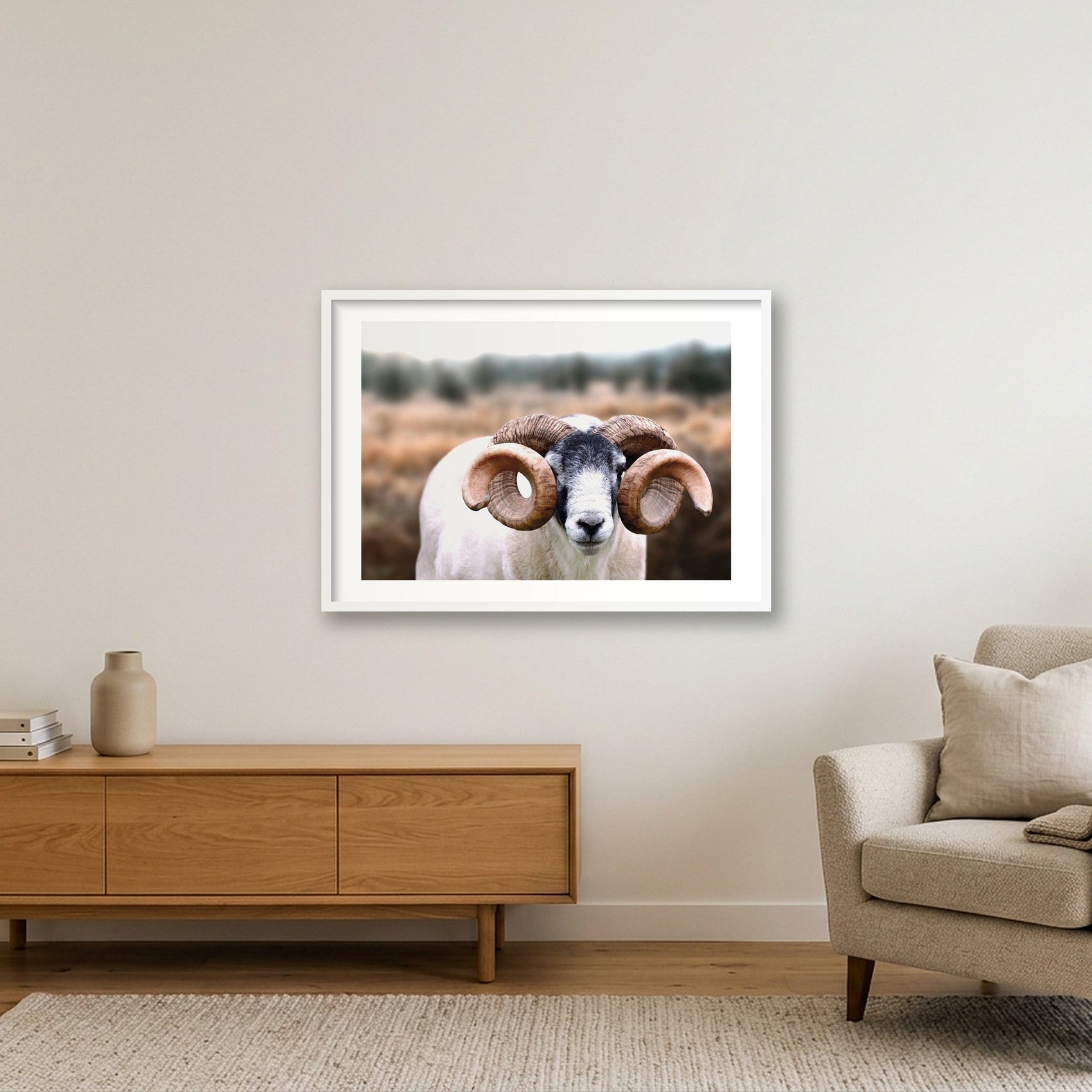 1589 — 84×59cm, 33×23" White Frame