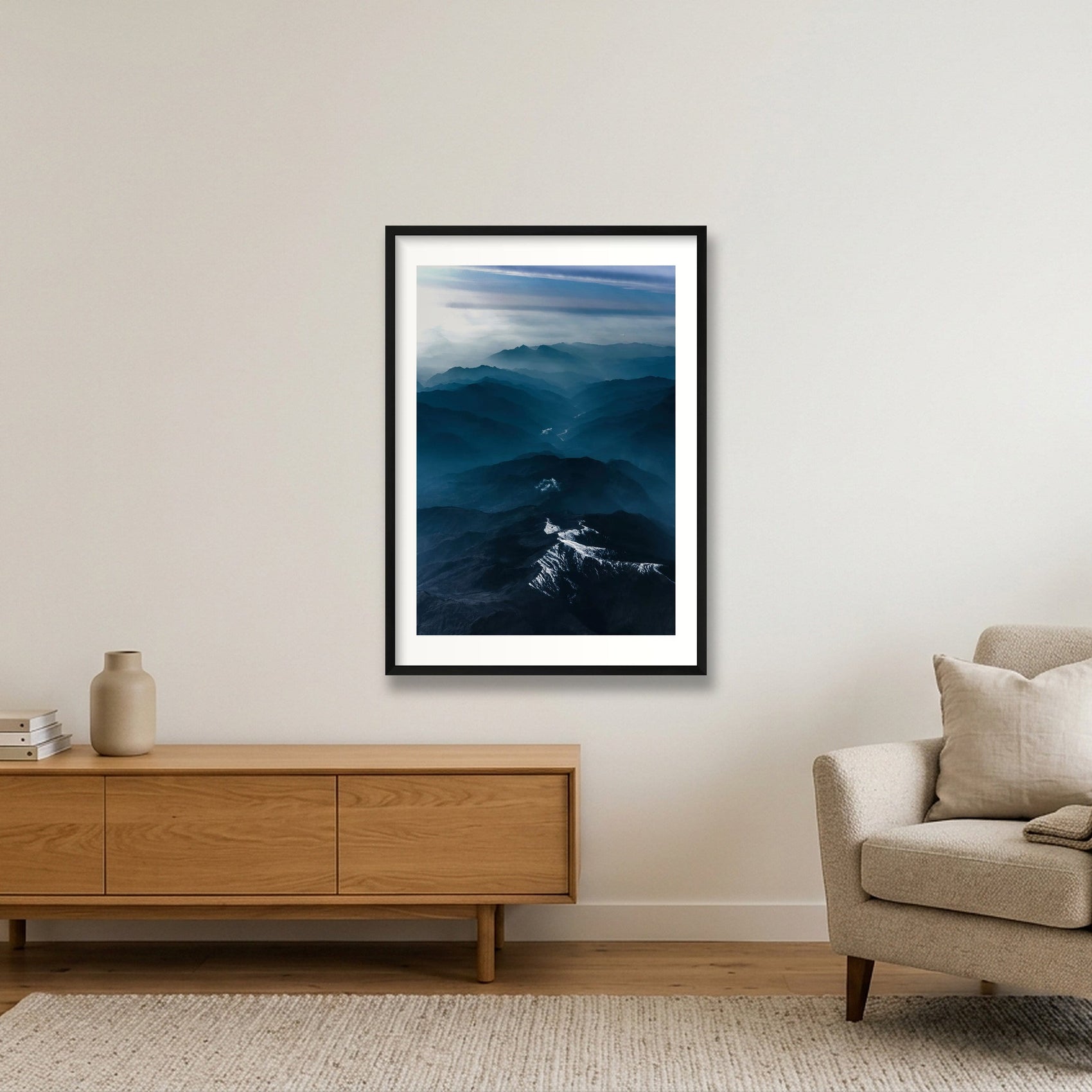 1887 — 59×84cm, 23×33" Black Frame
