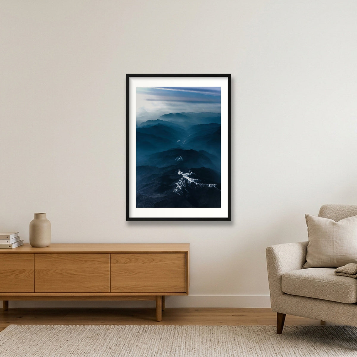 1887 — 59×84cm, 23×33" Black Frame