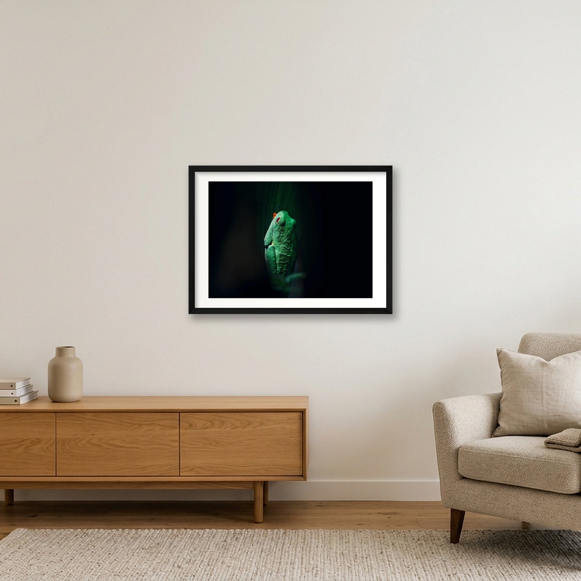 498 — 59×42cm, 23×17" Black Frame
