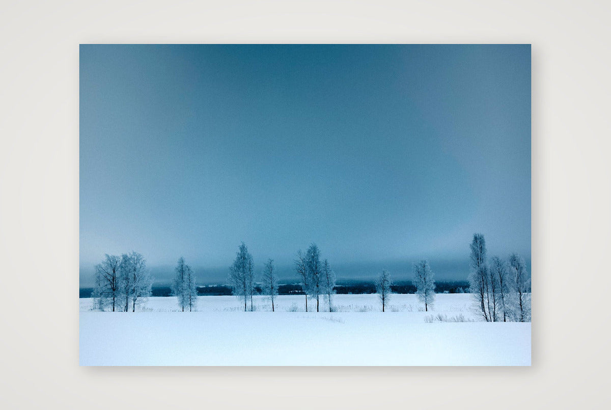 Lapland Finland fine art photograph Snowy Winter Landscape, print #448 by Kzara Visual