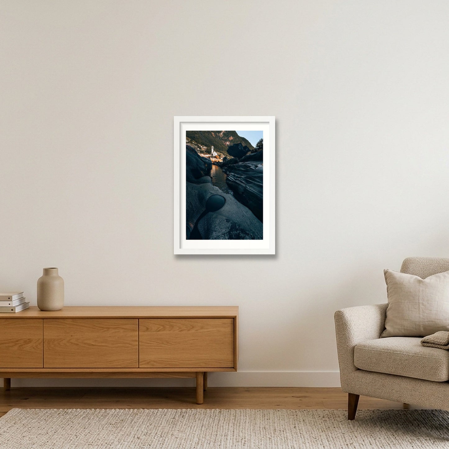 483 — A3 (30×42cm, 12×17") White Frame