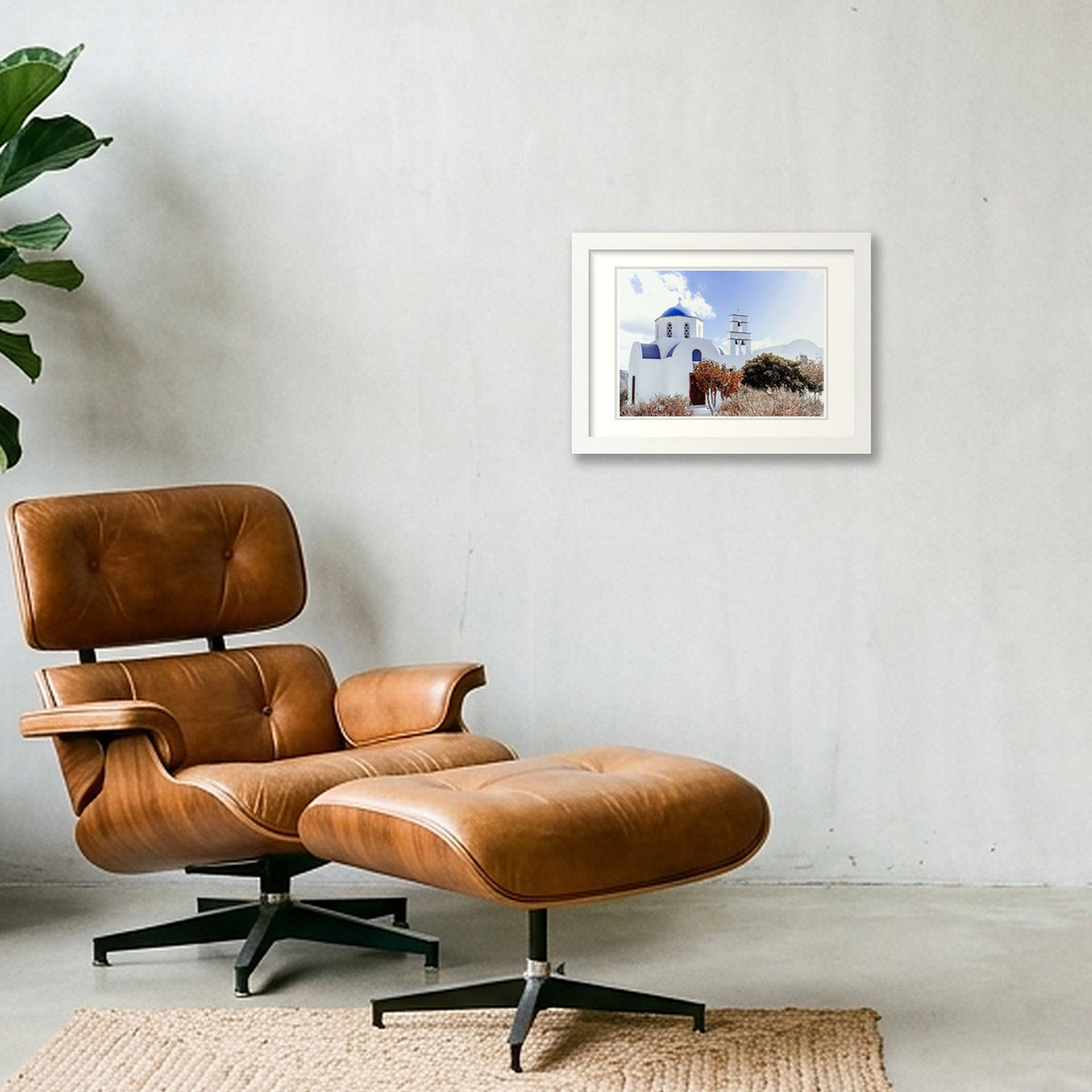 562 — A4 (30×21cm, 12×8") White Frame
