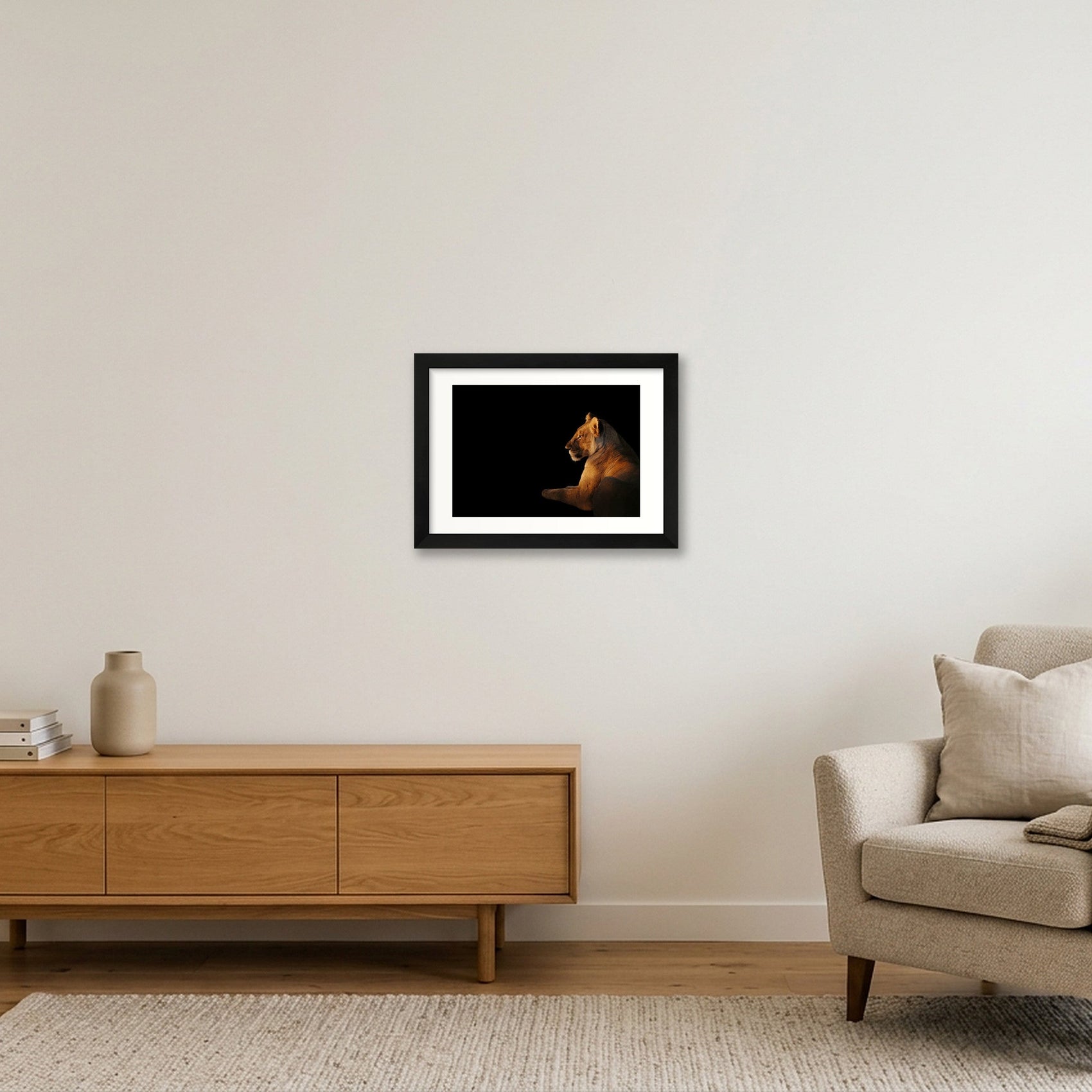89 — A4 (30×21cm, 12×8") Black Frame