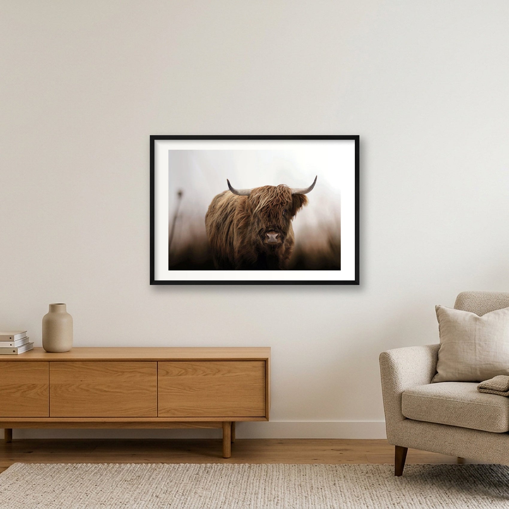 1588 — 84×59cm, 33×23" Black Frame