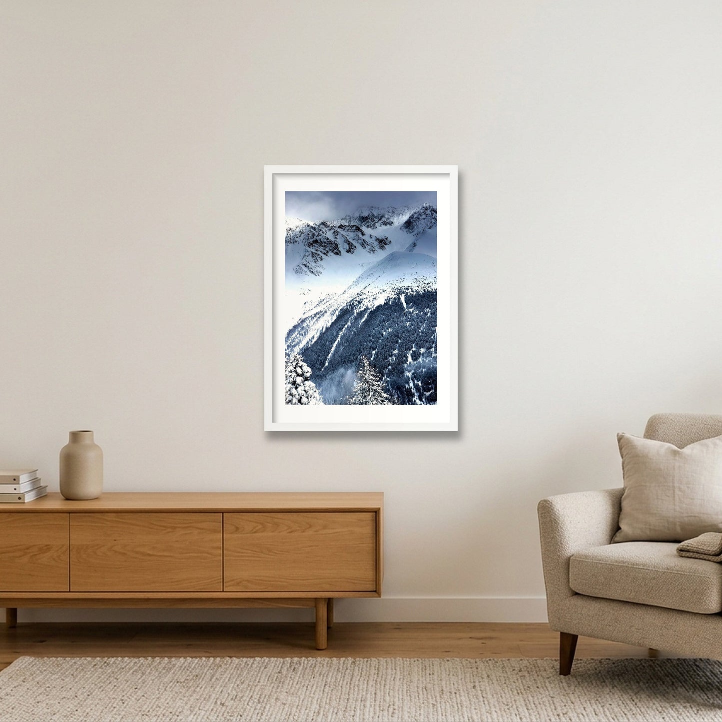436 — 42×59cm, 17×23" White Frame