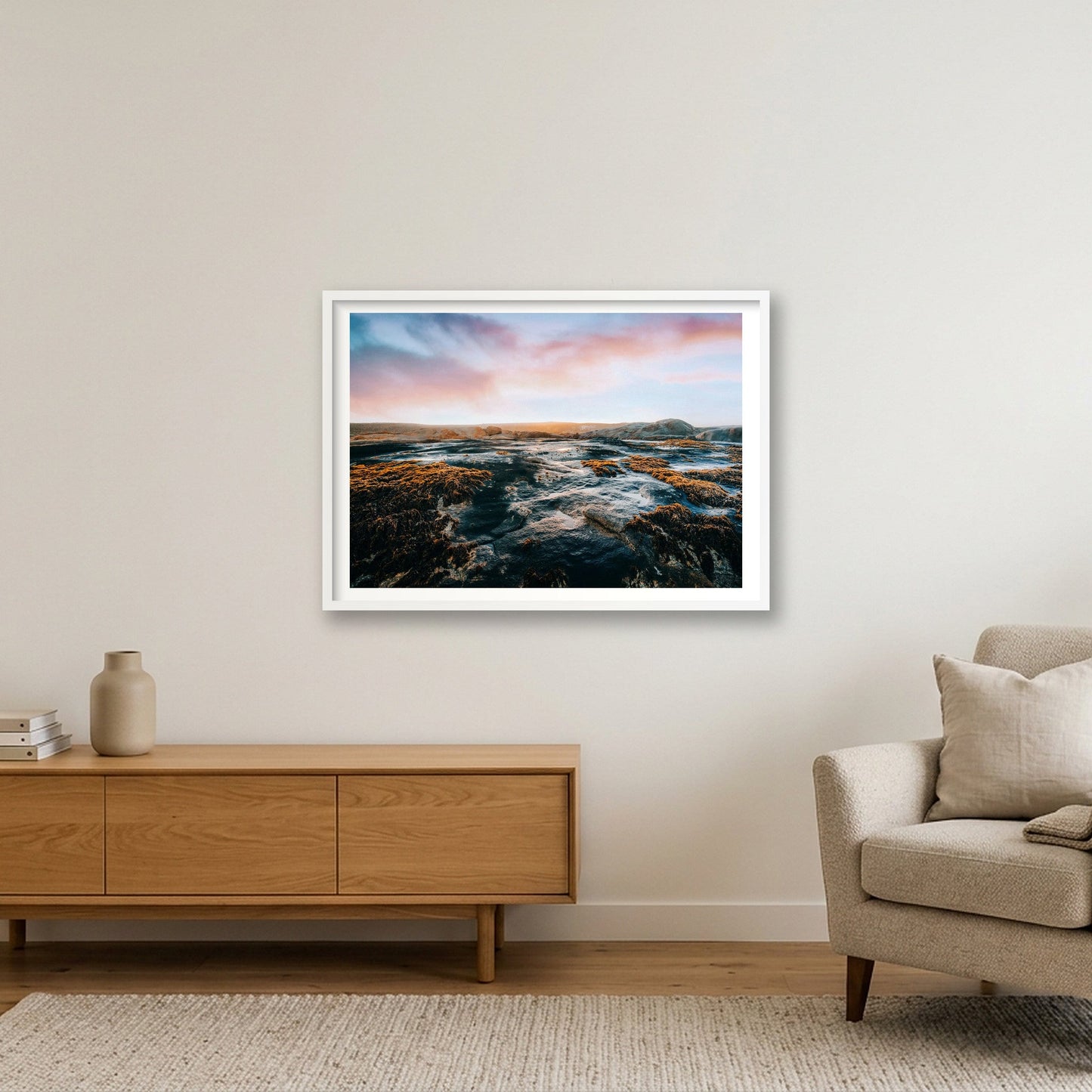 429 — 84×59cm, 33×23" White Frame