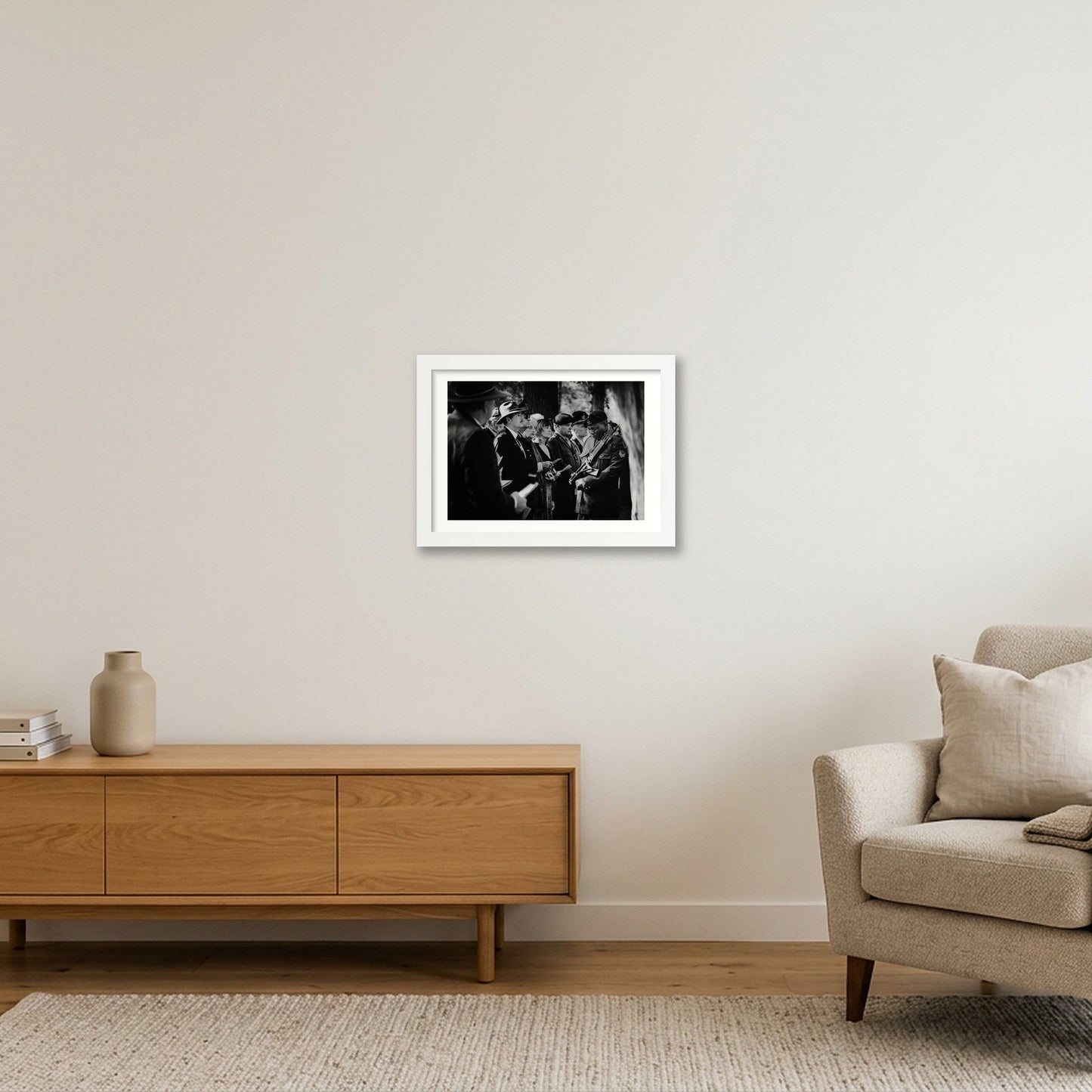 1855  — A4 (30×21cm, 12×8") White Frame