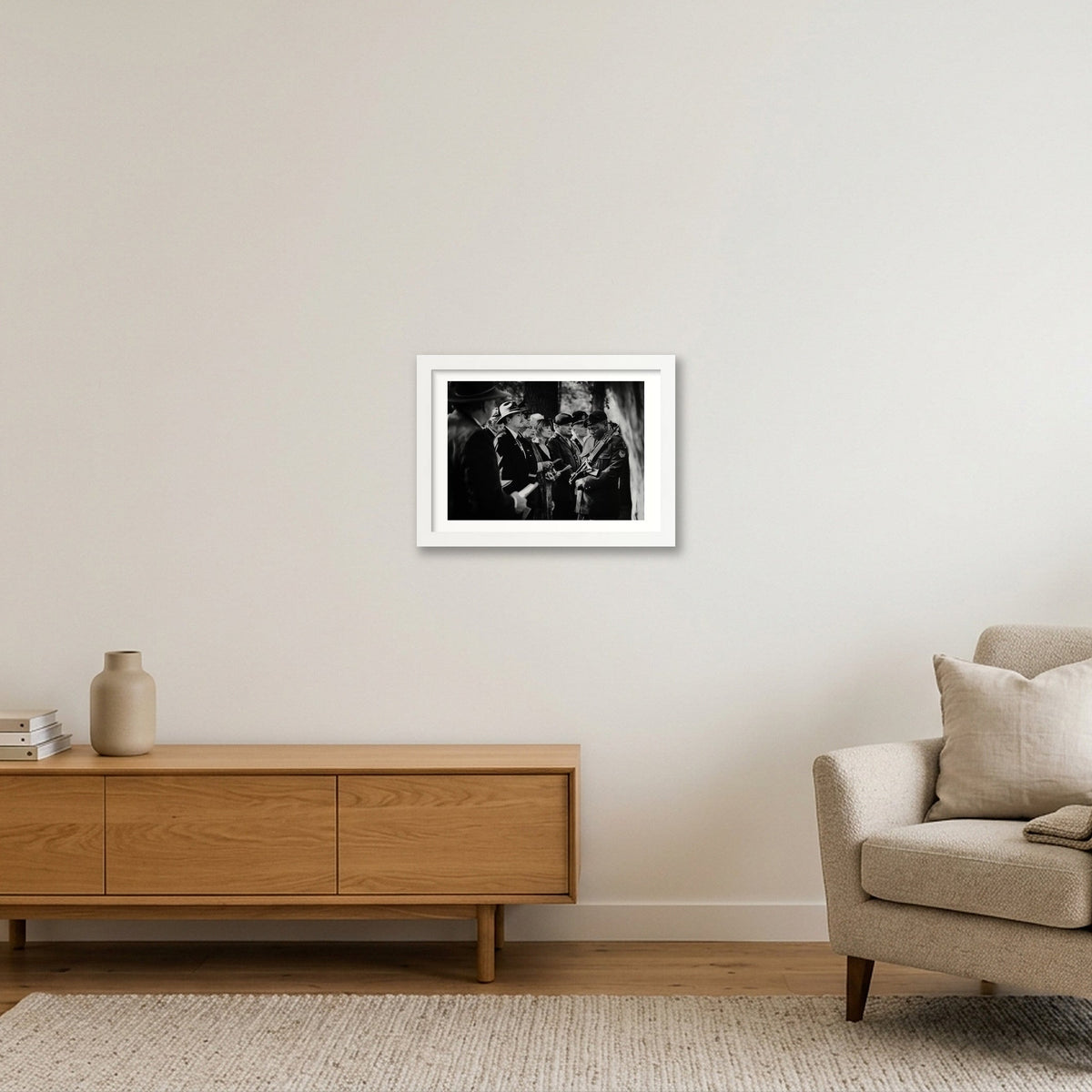 1855  — A4 (30×21cm, 12×8") White Frame
