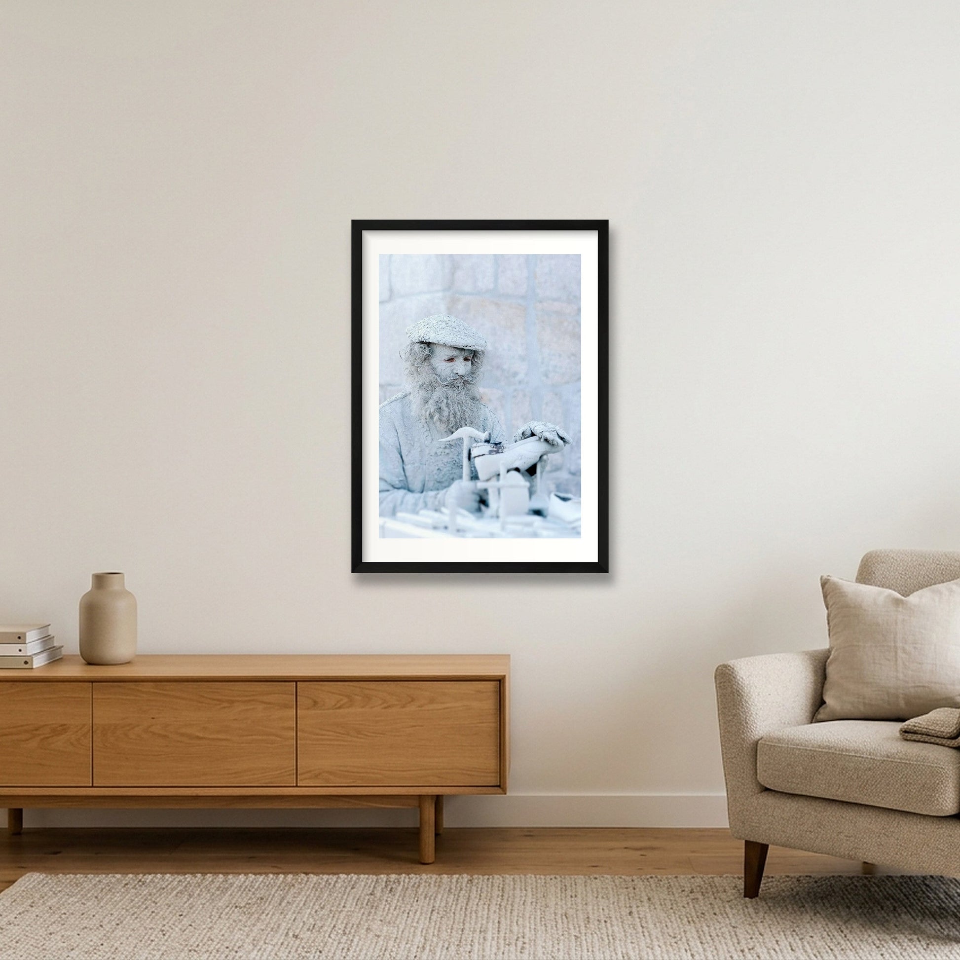 422 — 42×59cm, 17×23" Black Frame