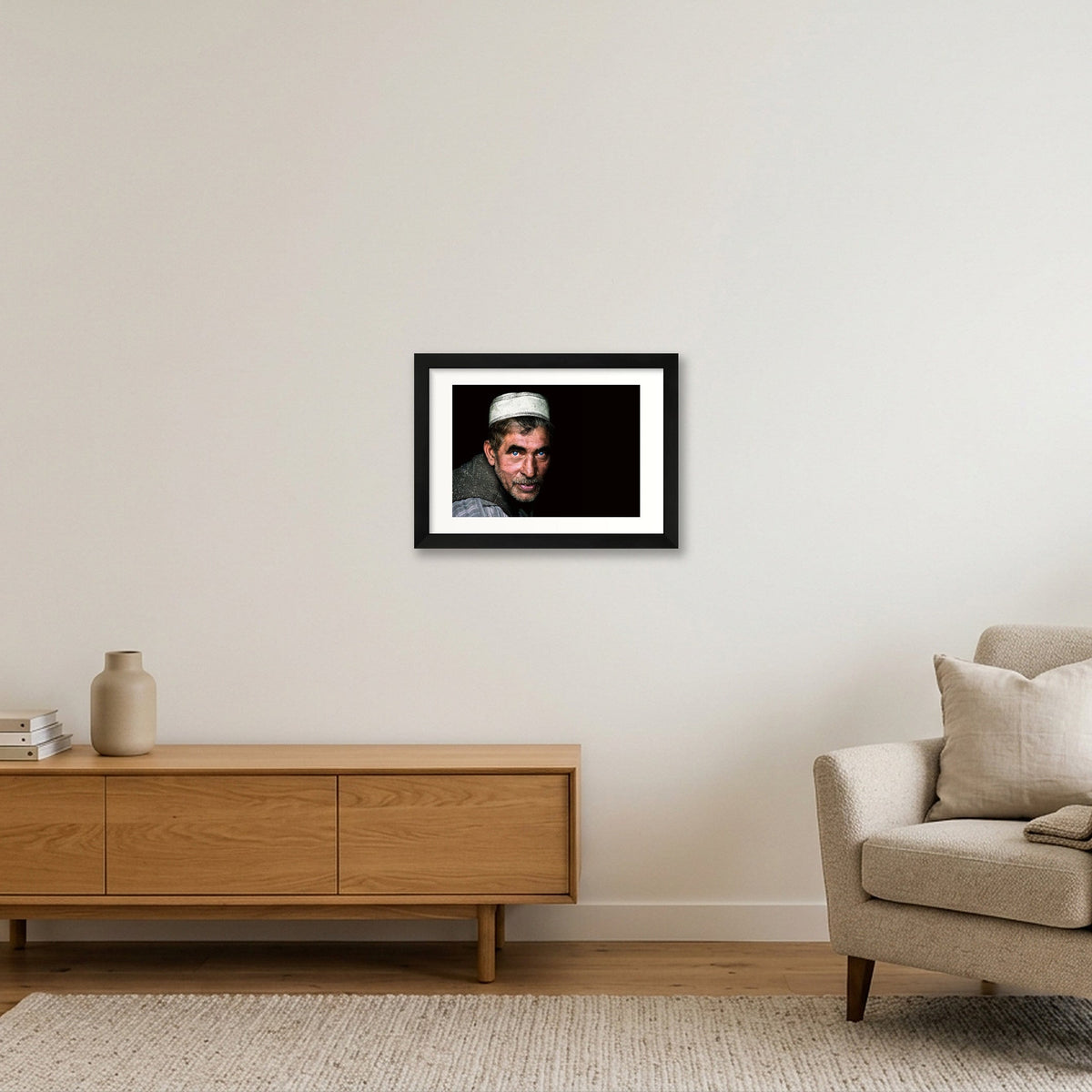 75 — A4 (30×21cm, 12×8") Black Frame