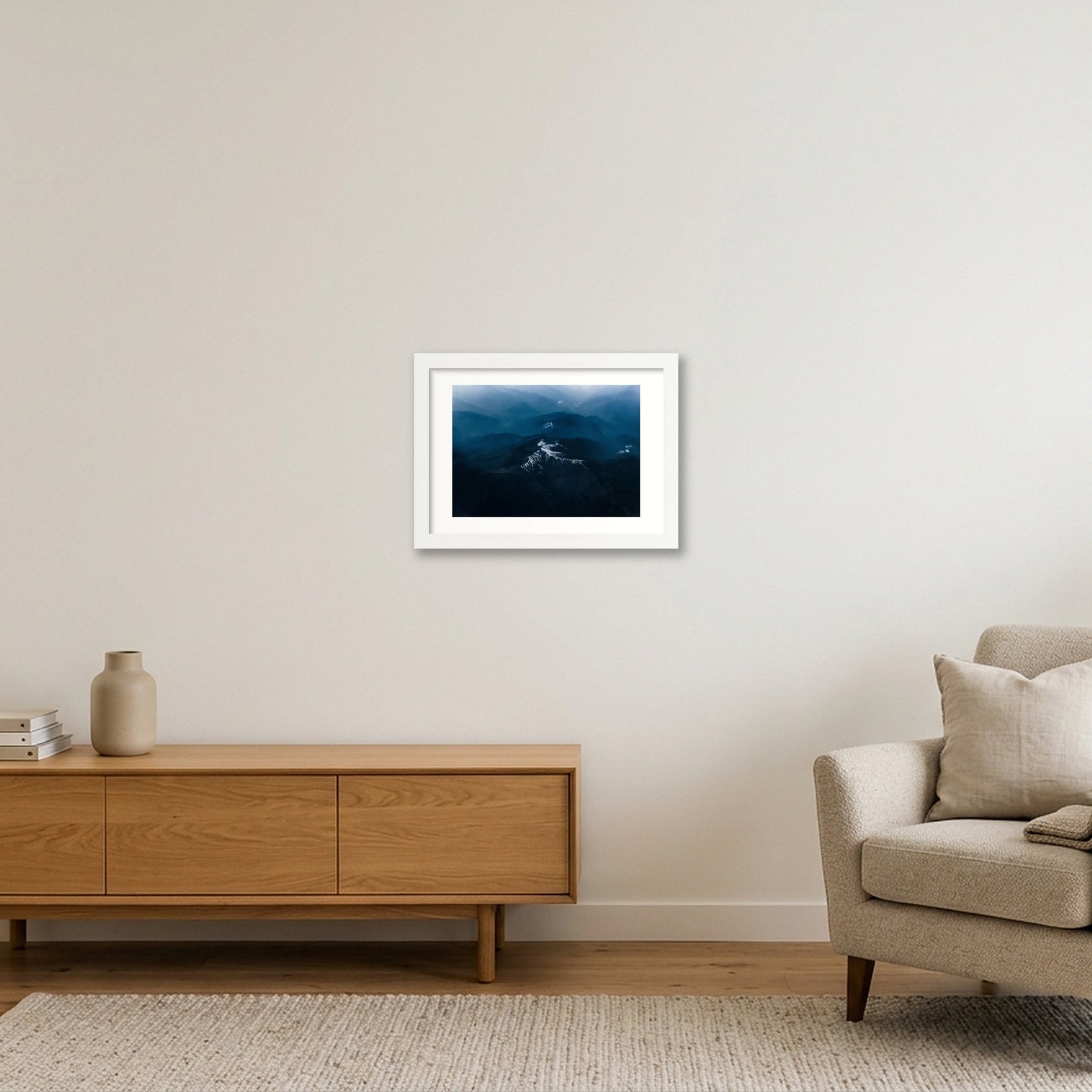 1884 — A4 (30×21cm, 12×8") White Frame